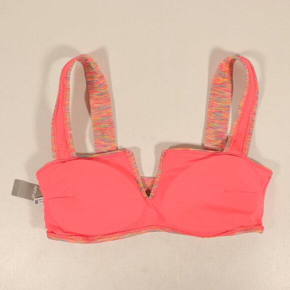 NWT Aerie V Neck Bandeau Space Dye Bikini Top - Picture 9 of 15